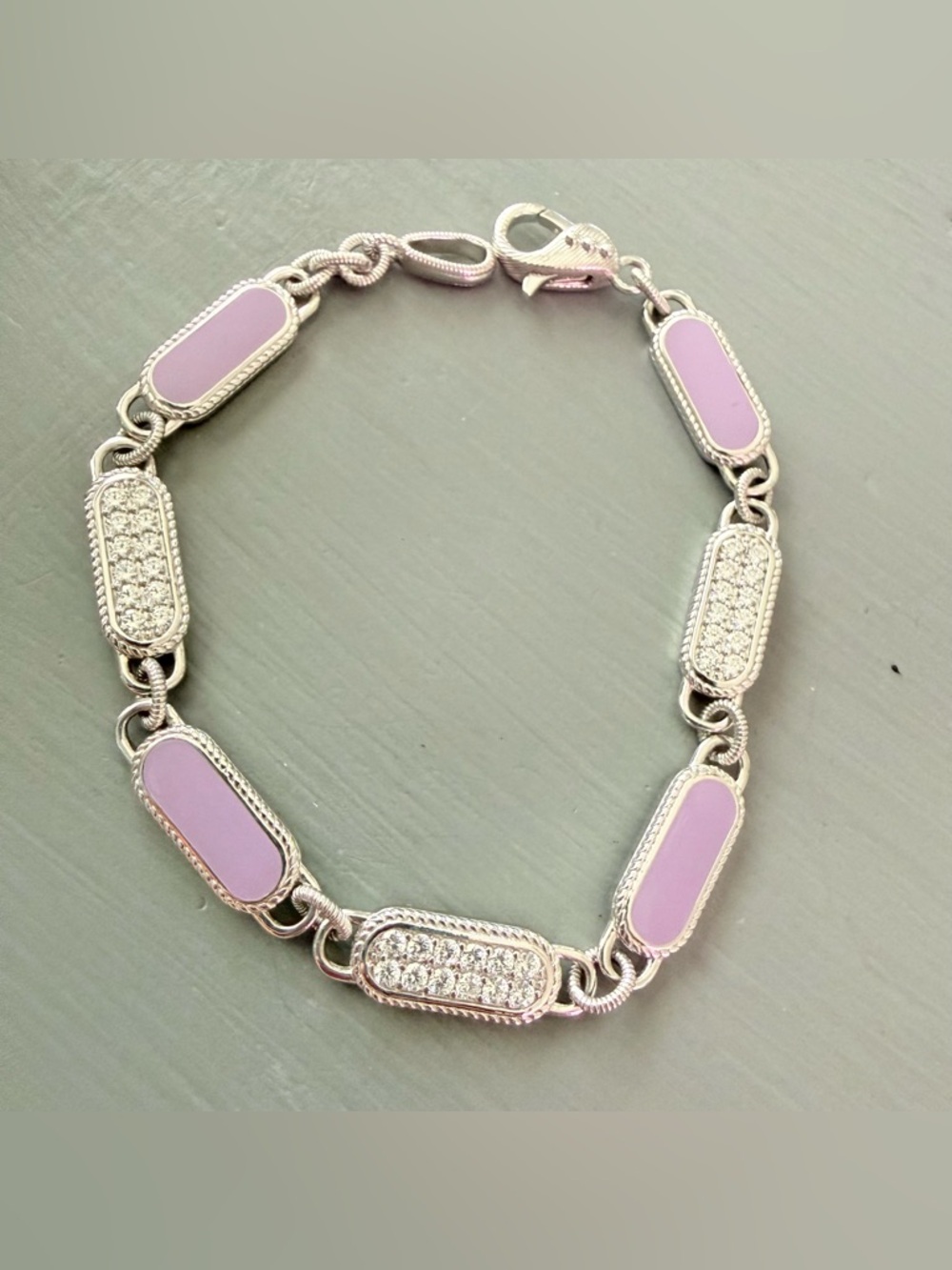 Judith Ripka 925 Sterling Silver Bracelet NEW